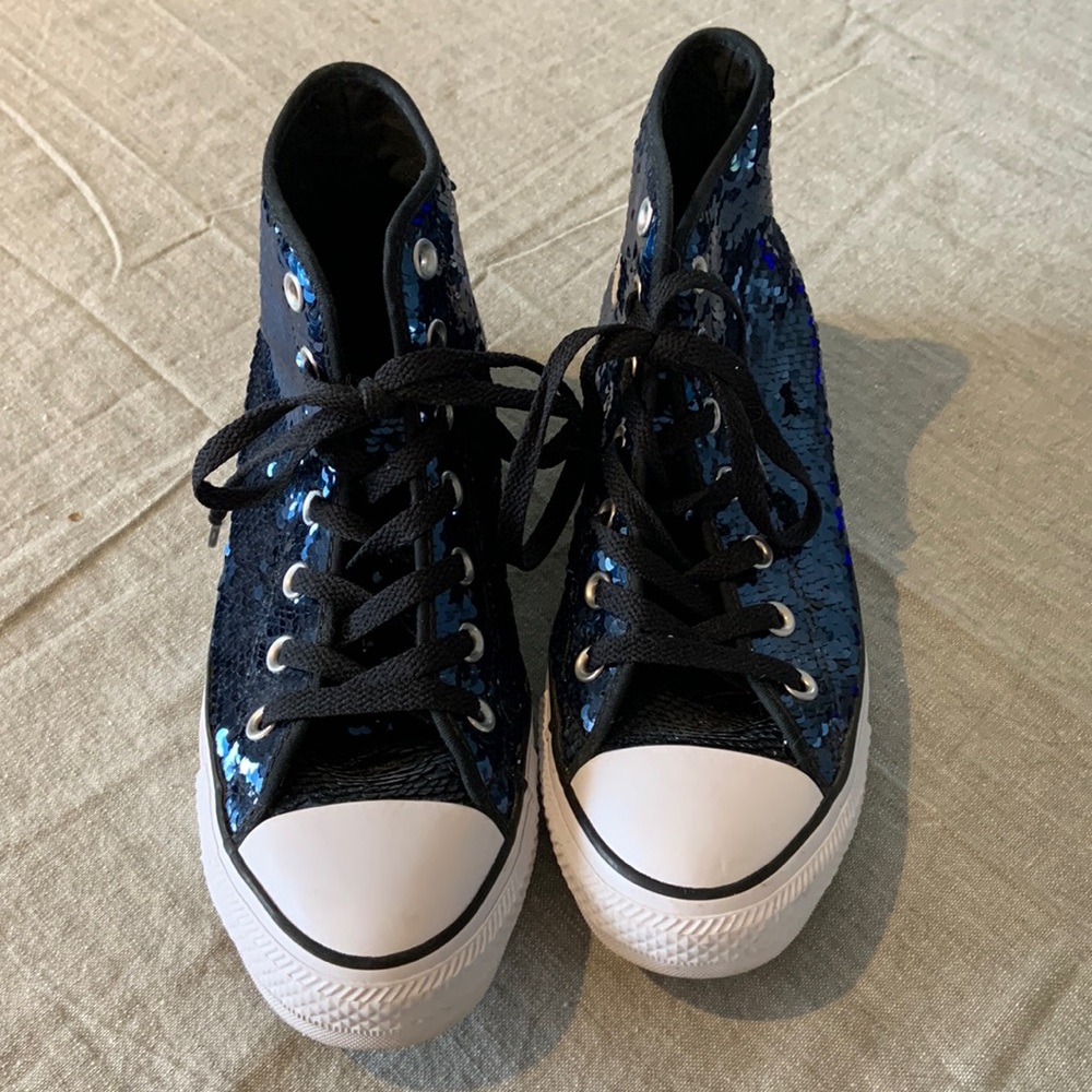 Converse All Star sparkle high tops